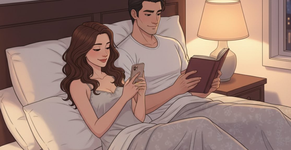Pareja reflexionando sobre su relación